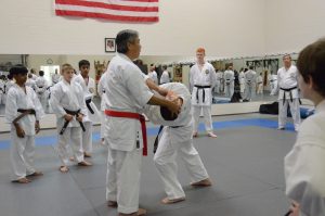 karate students