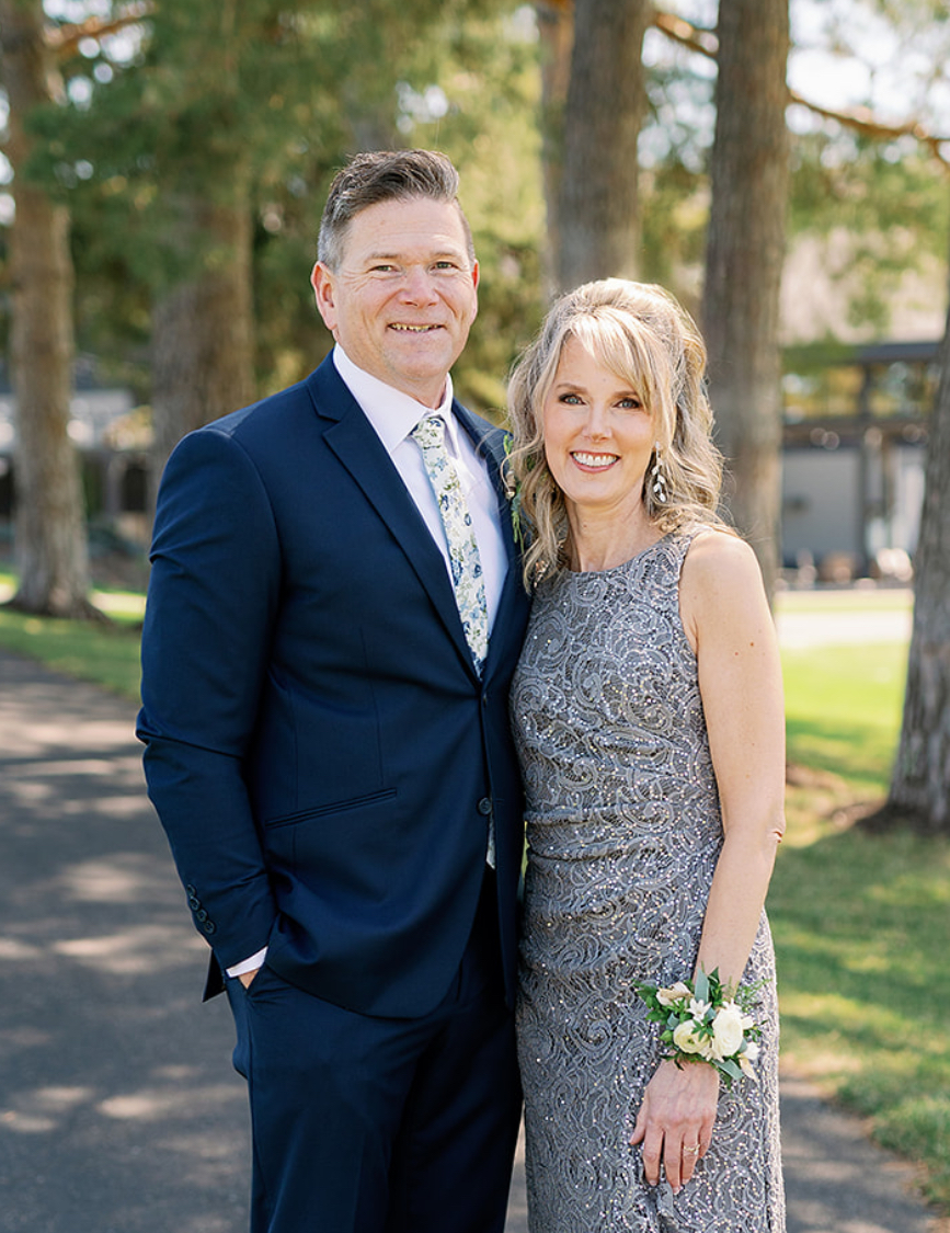 Steven Seme and his wife